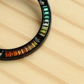 Rainbow CVD Synthetic Gemstone Bezel for Hublot Big Bang 411 45mm Watch