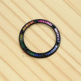 Rainbow CVD Synthetic Gemstone Bezel for Hublot Big Bang 411 45mm Watch