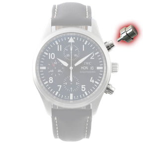 زر ضغط لساعة IWC IW3717 Pilot Chronograph مقاس 42 مم