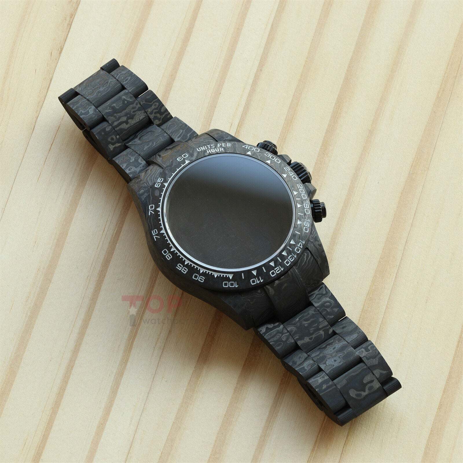 Watch Carbon Fiber Case for Rolex Daytona Cal 4130 Watch Movement 116500