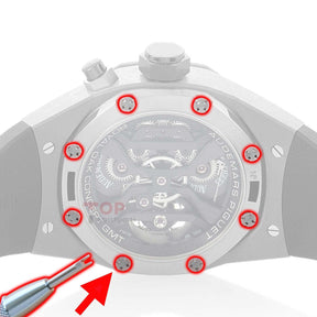 Watch Four-prong Screwdriver for Audemars Piguet Royal Oak Concept Case Back