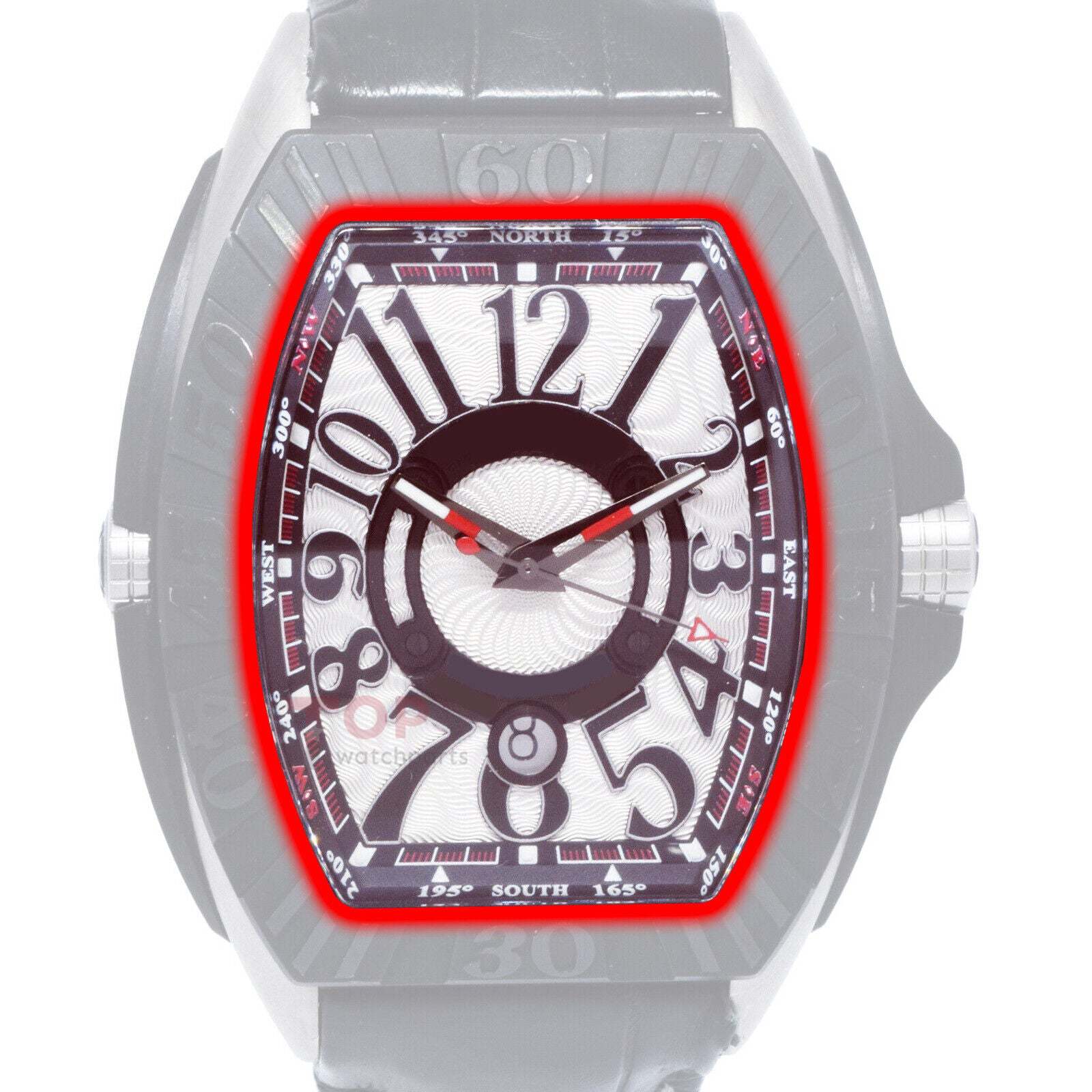 Sapphire Crystal for Franck Muller Conquistador GPG 9900 8900 Watch Glass