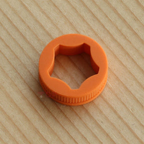 Orange Watch Crown Fluoro Rubber Cap for Richard Mille RM11-03 Automatic Flyback