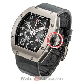 Bague en caoutchouc pour couronne de montre pour pièces de rechange pour montres Richard Mille RM005