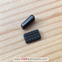 watch pusher rubber pearls patch for HUB Hublot Big Bang 44mm  chronograph watch push button