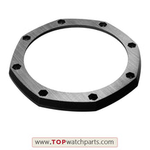 brushed ceramic watch bezel for Audemars Piguet ROO Royal Oak Offshore 44mm panda watch 26400 26401 - topwatchparts.com