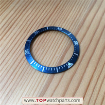 33.15mm Luminous Aluminum watch bezel insert for men's omega seamaster automatic watch case parts 212.30.36.20.01.001 - topwatchparts.com