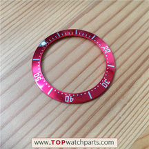 33.15mm Luminous Aluminum watch bezel insert for men's omega seamaster automatic watch case parts 212.30.36.20.01.001 - topwatchparts.com