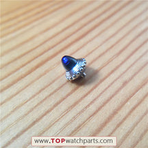 sapphire crown for Cartier Santos Dumont 46.6X33.9mm manual watch - topwatchparts.com